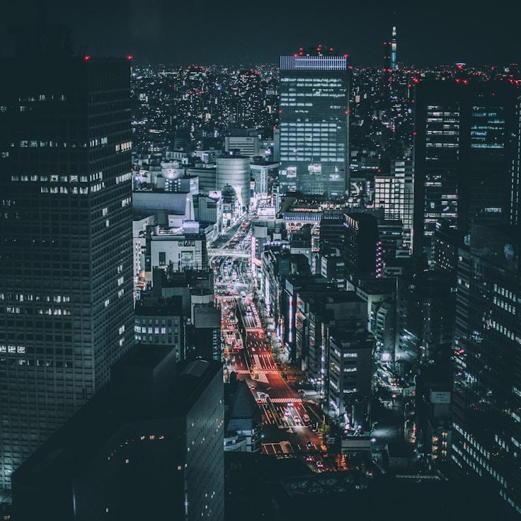 City skyline in Brighton, United Kingdom